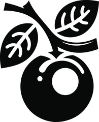 apple icon, apple vector, apple with leaf, apple, apple silhouette