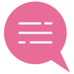 chat flat icon