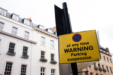 London road signs, informative, varied, iconic, clear, essential, regulatory, directional, helpful.
