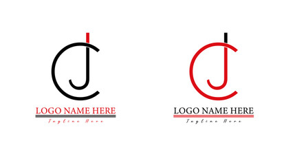 C J logo for brand.