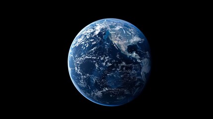 Naklejka premium Blue planet Earth