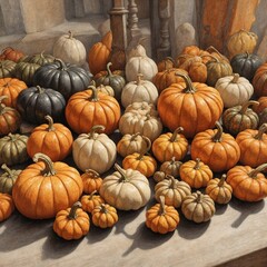 Pile of Pumpkins