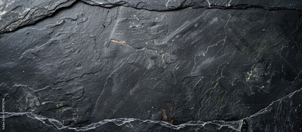 Aufkleber Stylish black chalkboard highlighting flexible working concept on a stone background with copy space image.