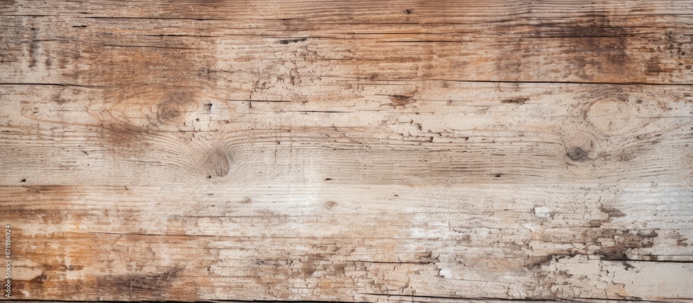 Poster A detailed shot of a rustic wood texture with grungy abstract elements, featuring plenty of white space for text or graphics in the image.