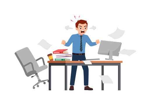 Angry Computer Cartoon Images – Browse 10,432 Stock Photos, Vectors ...