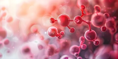 Detailed image of myeloid cell development in bone marrow. Concept Myeloid Cell Development, Bone Marrow, Hematopoiesis, Hematological System, Cell Biology