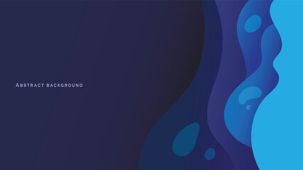 abstrack blue vector background design