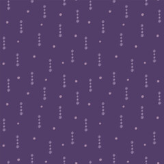 Abstract scandi theme seamless vector pattern. Cute hand drawn background with round elements for kids room decor, nursery art, gift, fabric, textile, wrapping paper, wallpaper, packaging, apparel.