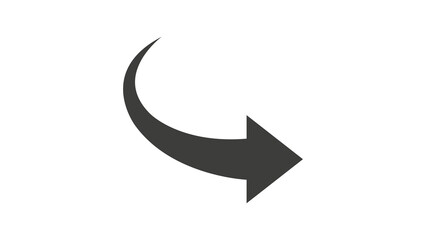 curved arrow icon