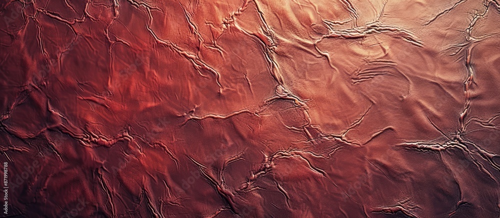 Poster background surface with a leather texture providing space for text or images.