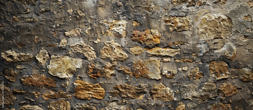 Aufkleber Background featuring an aged stone texture with space for adding images or text.