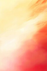 Naklejka premium A blurred color background with a soft gradient of red, yellow and pink hues, with the lower half featuring a white cream color for text or graphic elements
