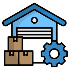 Inventory Management  Icon Element For Design