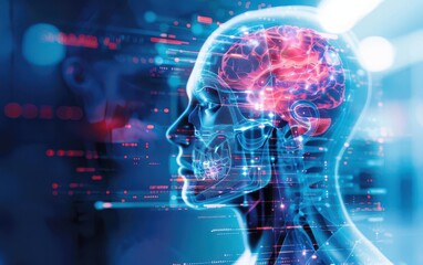 An AIgenerated artwork showcasing the intersection of medicine and technology