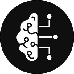 Science Vector Glyph Black Circle Icon