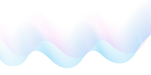 White wave curve lines banner background design. Abstract soft wave lines dynamic flowing blue light isolated background. Vector Illustration of the gray pattern of lines. stripes on white.	

