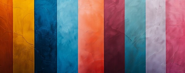 Minimalist pride artwork with clean lines and vibrant hues, Contemporary, High contrast, Digital photography