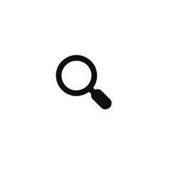 Search Icon Vector Fat Design Editable Stroke