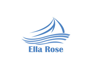 boat logo design
