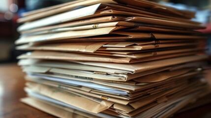 Stack of Files.