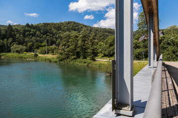 Donauradweg bei Sindelfingen, Baden-W&uuml;rttemberg,
