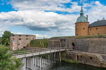 Kalmar Castle is a castle in the city Kalmar in the province of Smаland in Sweden. Тhe Kalmar Union was formed, a union of Denmark, Norway and Sweden including Finland, at Kalmar Castle in 1397. © GenоМ.