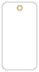 Blank White Tag Symbol Sign,Vector Illustration, Isolate On White Background Label. EPS10