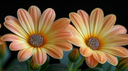 Vibrant Orange Daisies in Flowerpot