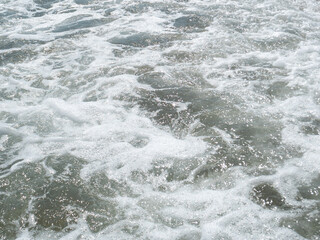 Beautiful Foamy Waters of the Sea