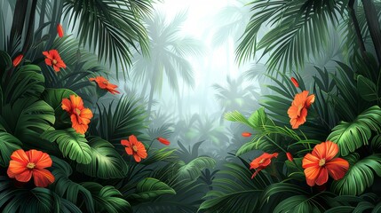 Fototapeta premium Tropical Paradise