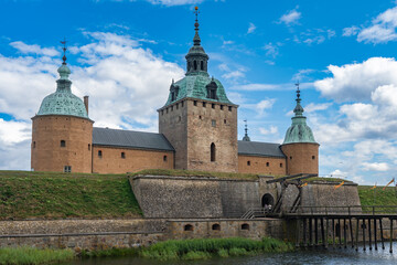 Kalmar Castle is a castle in the city Kalmar in the province of Smаland in Sweden. Тhe Kalmar Union was formed, a union of Denmark, Norway and Sweden including Finland, at Kalmar Castle in 1397. © GenоМ.