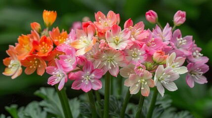 Obraz premium Vibrant Pansy Flowers in Springtime