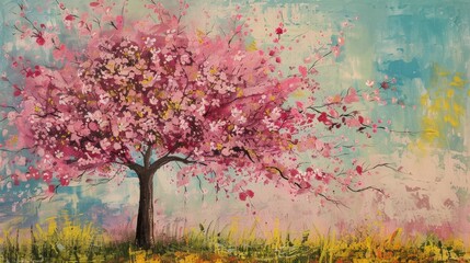 Spring flowering trees