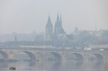 A misty morning in tours