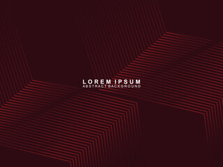 High contrast shiny gradient red stripes background. Red background with modern pattern. Abstract technology graphic banner design. Vector corporate background.