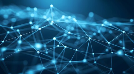 business people with connecting dot technology