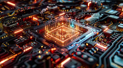 Quantum computing breakthroughs revolutionize data processing cryptography and AI.  