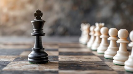 Chess board game for Strategic Battles Unfold