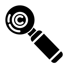  looking for copyright glyph icon