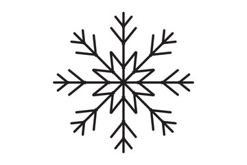snowflake simple icon