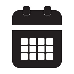 Calendar or appointment schedule flat icon eps10