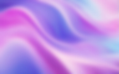 Blurred Abstract Background Illustration with Soft Pastel Colors and Smooth Gradient Waves, Ideal for Design and Creative Projects