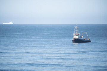 Coming in and going out from the California coast