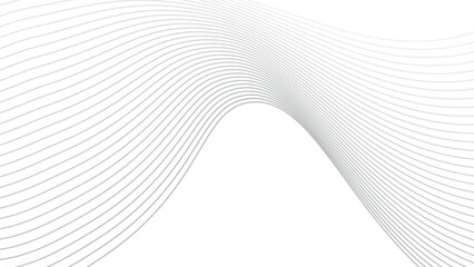 Naklejka premium Abstract wavy line background dynamic sound wave wavy pattern stylish line art pattern design