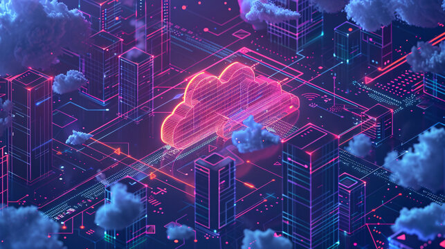 Cloud computing revolution: Transforming digital infrastructure for businesses worldwide.