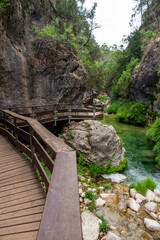 Borosa River Trail, Cerrada de Elías, Sierra de Cazorla National Park, Jaén, Andalusia. Spain