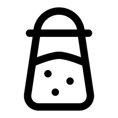 Seasoning salt icon