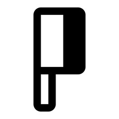 Meat knife icon