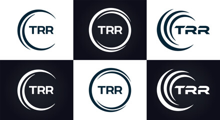 TRR logo. T R R design. White TRR letter. TRR, T R R letter logo design. T R R letter logo design in GOLD, GOLDEN LOGO, THREE, style. letter logo set in one artboard. T R R letter logo vector design.	