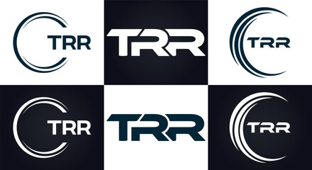TRR logo. T R R design. White TRR letter. TRR, T R R letter logo design. T R R letter logo design in GOLD, GOLDEN LOGO, THREE, style. letter logo set in one artboard. T R R letter logo vector design.	